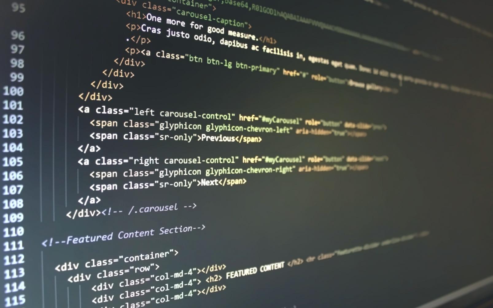 Detailansicht von fortgeschrittener Shader-Programmierung im Unterrichtsraum
